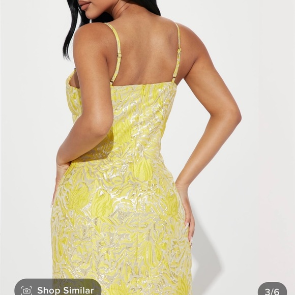 Brand new, yellow fashion, nova dress👗 - Picture 4 of 5